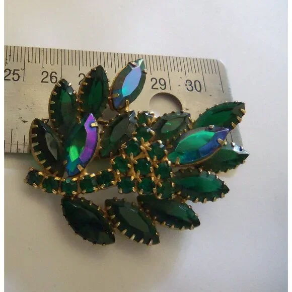 DeLizza & Elster “Juliana” torch brooch